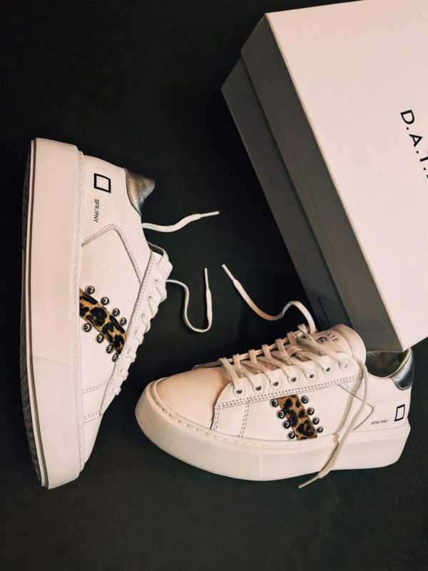 D.A.T.E. Sfera Pony White Leo