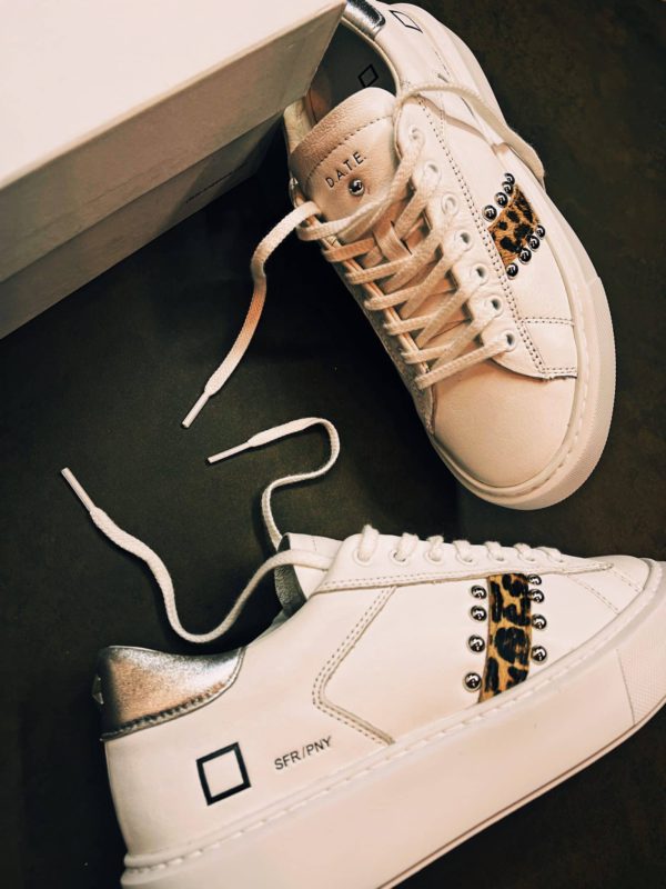 D.A.T.E. Sfera Pony White Leo