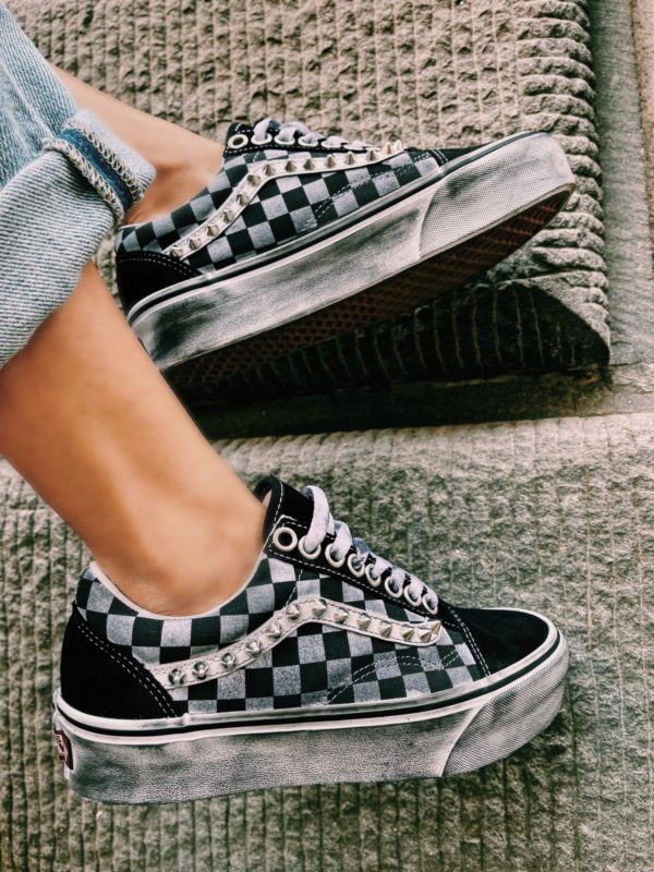 Vans Old Skool Platform Ltd Checks (Spikes)