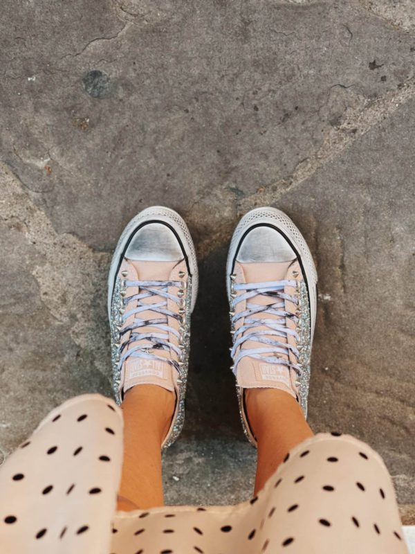 Converse Platform Low Glitter (Pink)