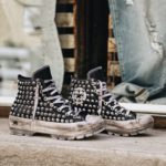 Converse Platform Ltd White Leather Collar