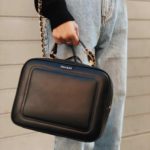 Mia Bag Tracollina Leather Black