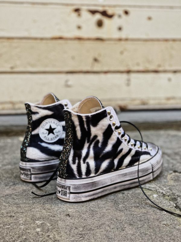 Converse Ltd Platform White Super Stripes