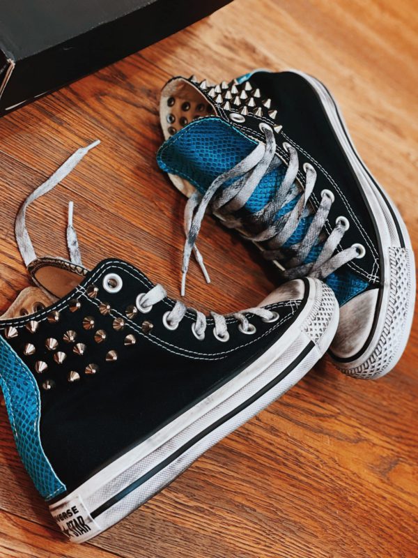 Converse High Classic Black Collar (Snk003)