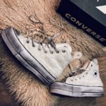 Converse Platform Low Leather Full Borchie White