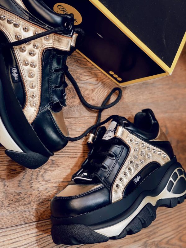 Buffalo Low Metallic Black Gold
