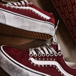 converse borchie bordeaux