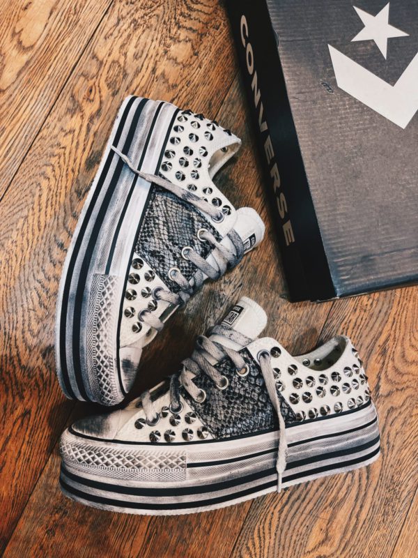 Converse Platform Low Stripe Borchie