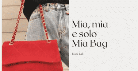 MIA BAG tracolla media suede red