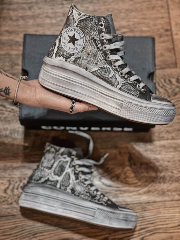 Converse Ltd Platform Move Grey Cob