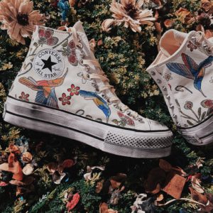 Converse High Platform White Nature