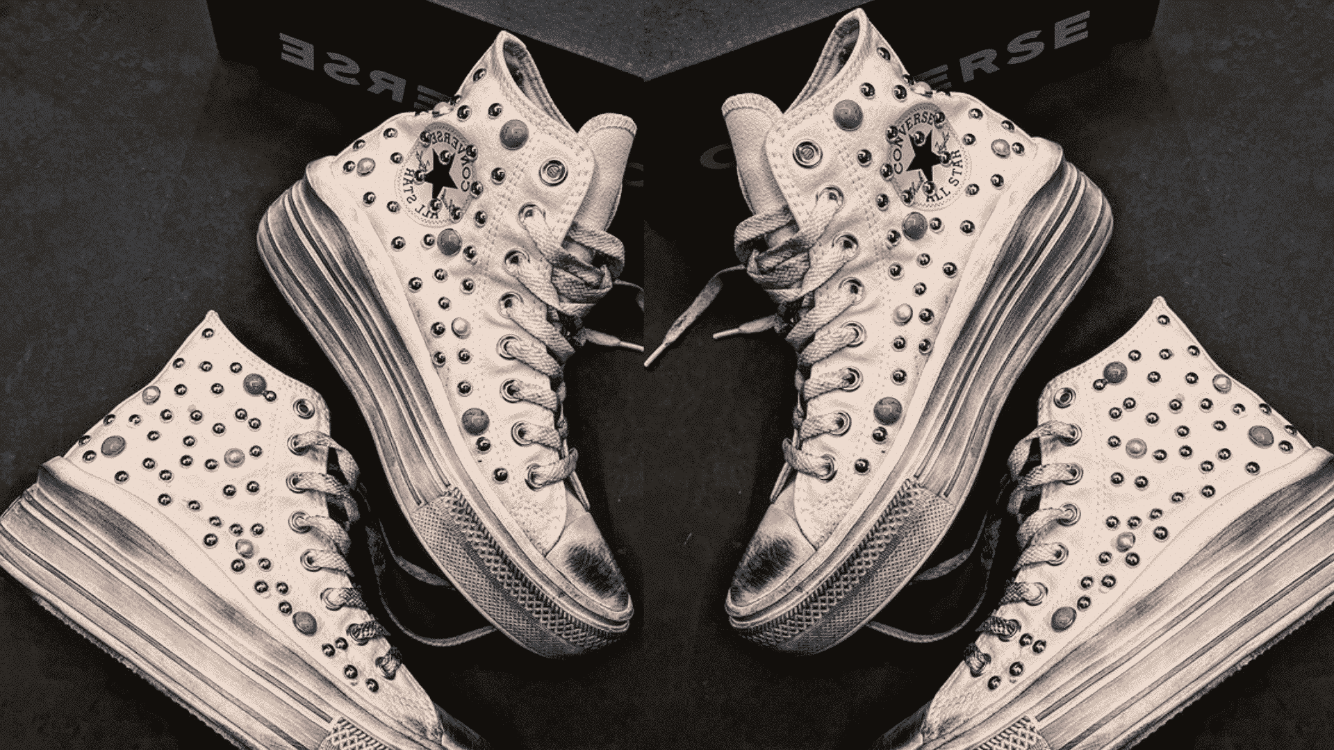 Converse LTD Platform MOVE WHITE Pearls