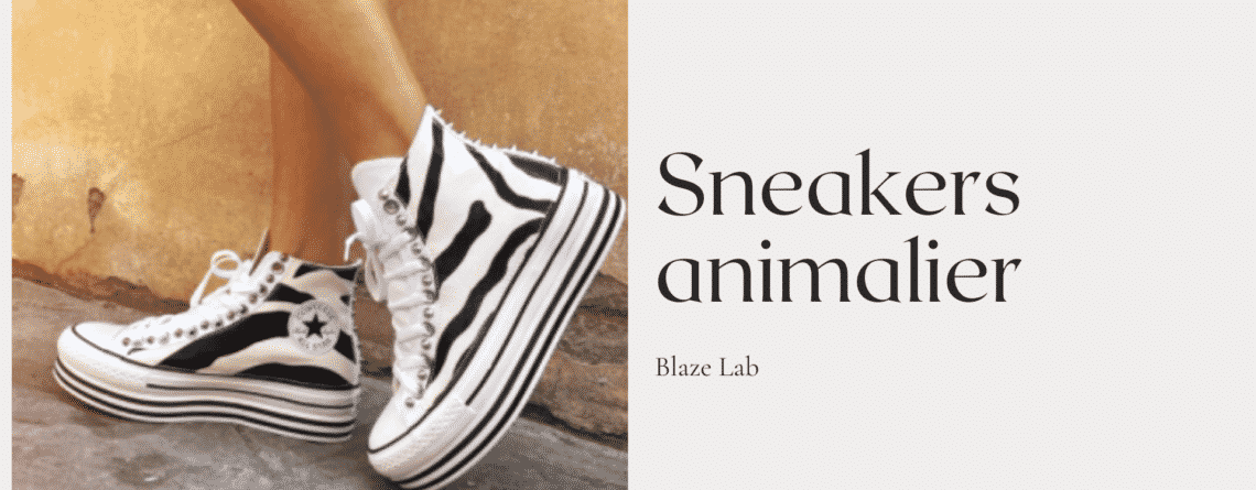 CONVERSE PLATFORM HIGH LAYER WHITE ZEBRA