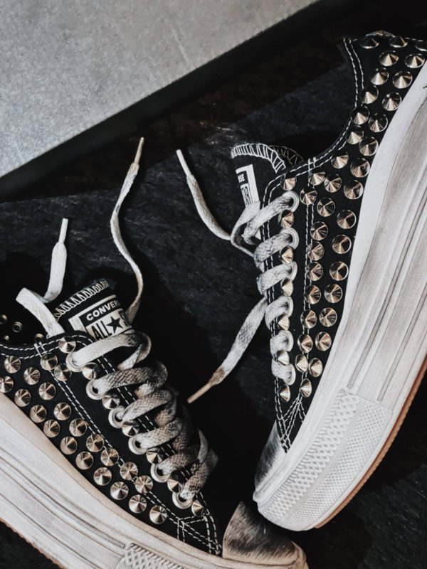 Converse Ltd Platform Low Move Black Full Borchie