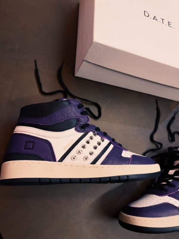 D.A.T.E. Sport White Black Purple (Borchie)