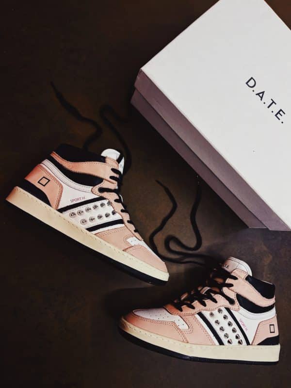D.A.T.E. Sport White Black Pink (Borchie)
