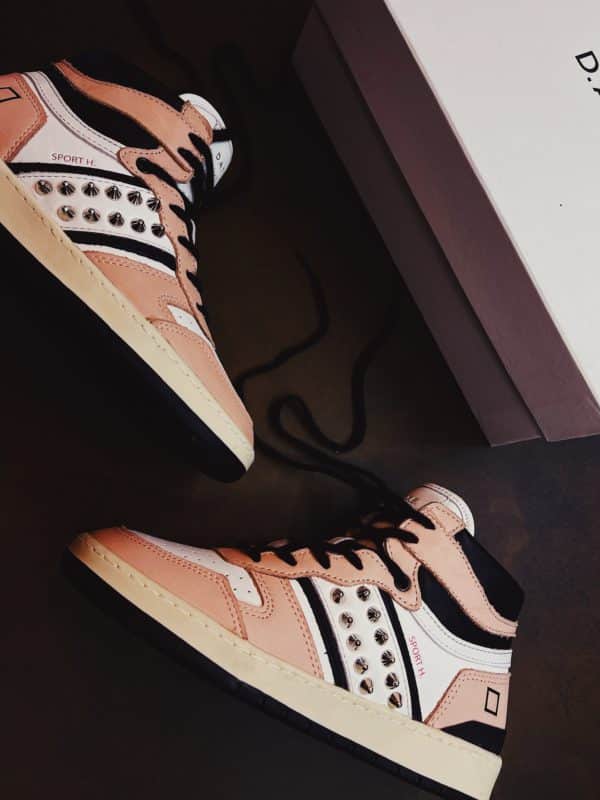 D.A.T.E. Sport White Black Pink (Borchie)