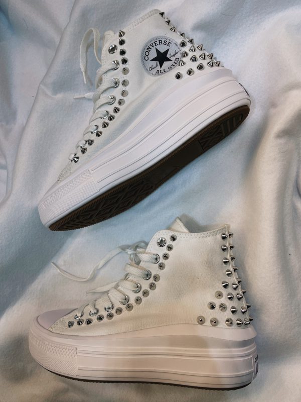 Converse Platform Move White Clean Borchie