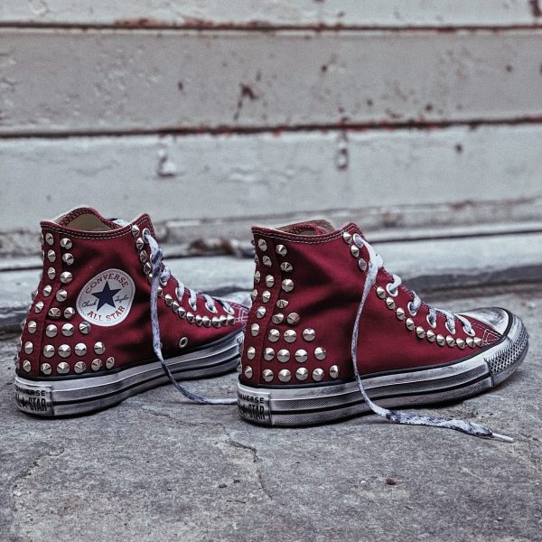 Converse Classic High Bordeaux Back Studs
