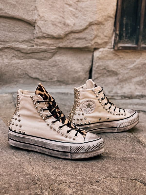 Converse Platform High Safari Gold