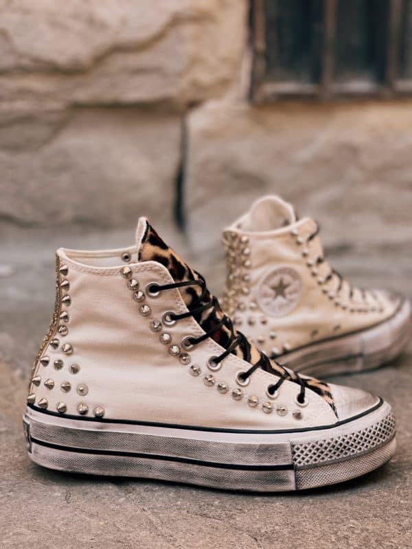 Converse Platform High Safari Gold