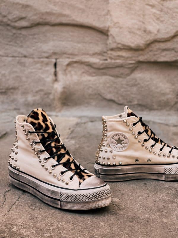 Converse Platform High Safari Gold