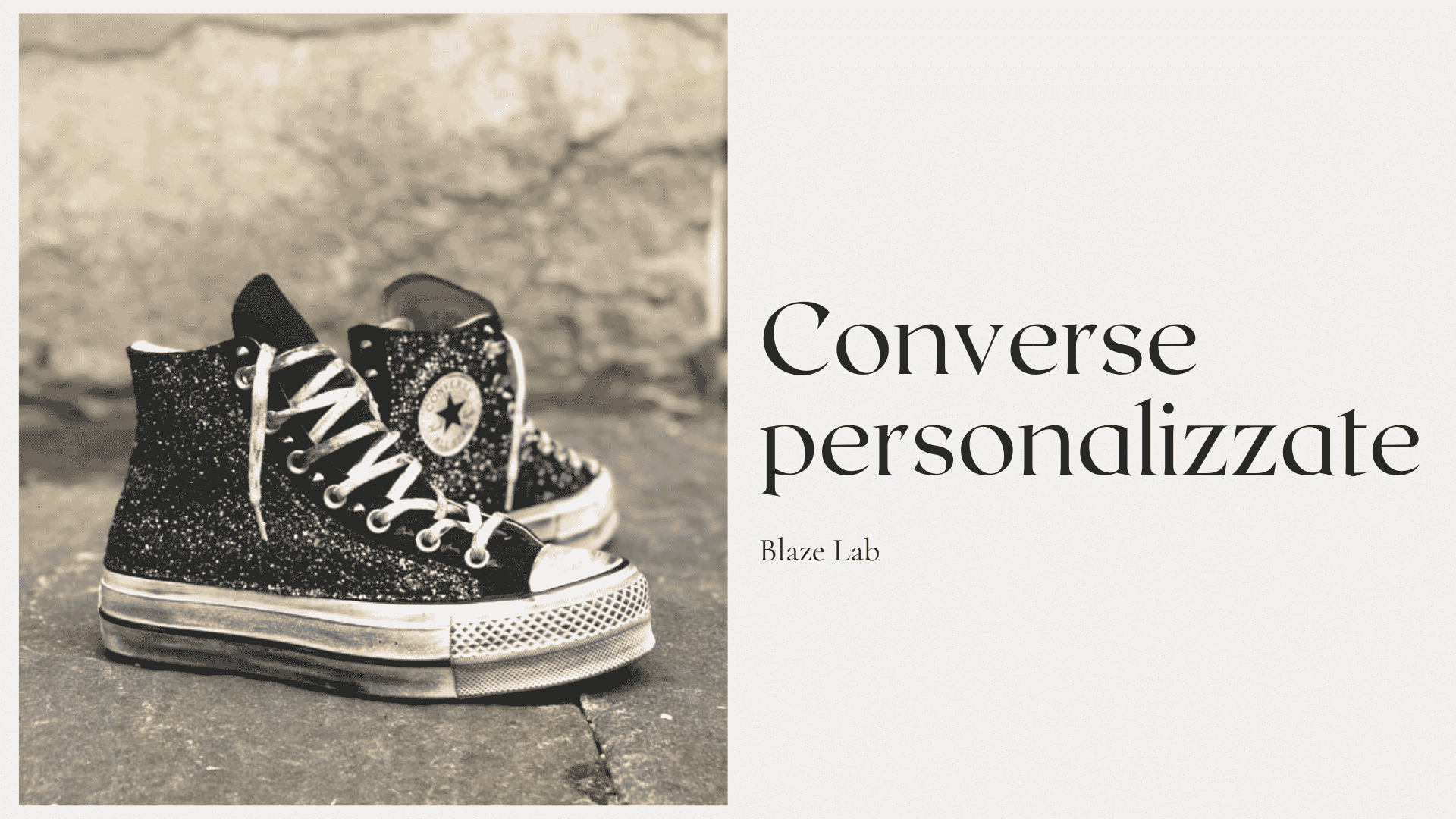 Motivación Una efectiva Modernizar Converse personalizzate: i modelli più amati di Blaze Lab