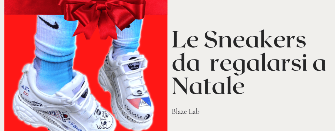Le sneakers da regalare a natale