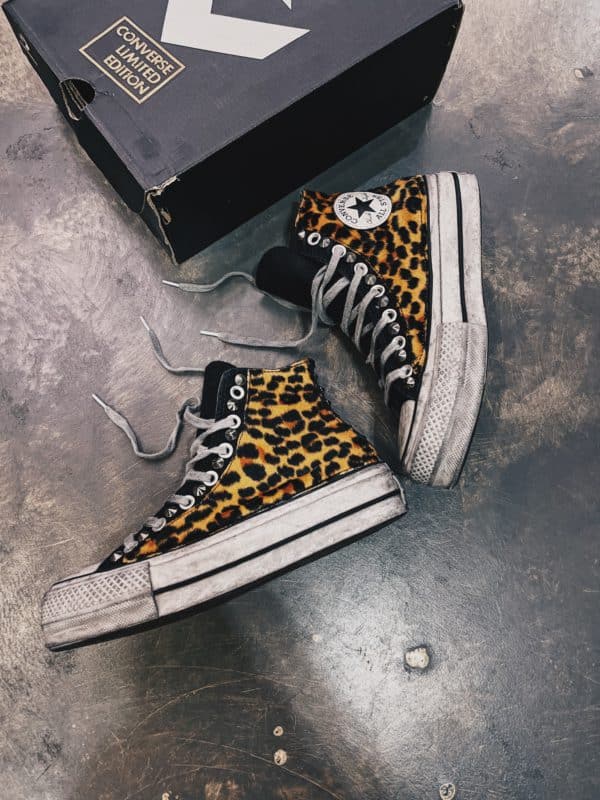 Converse High Platform Ltd Black Last Leo
