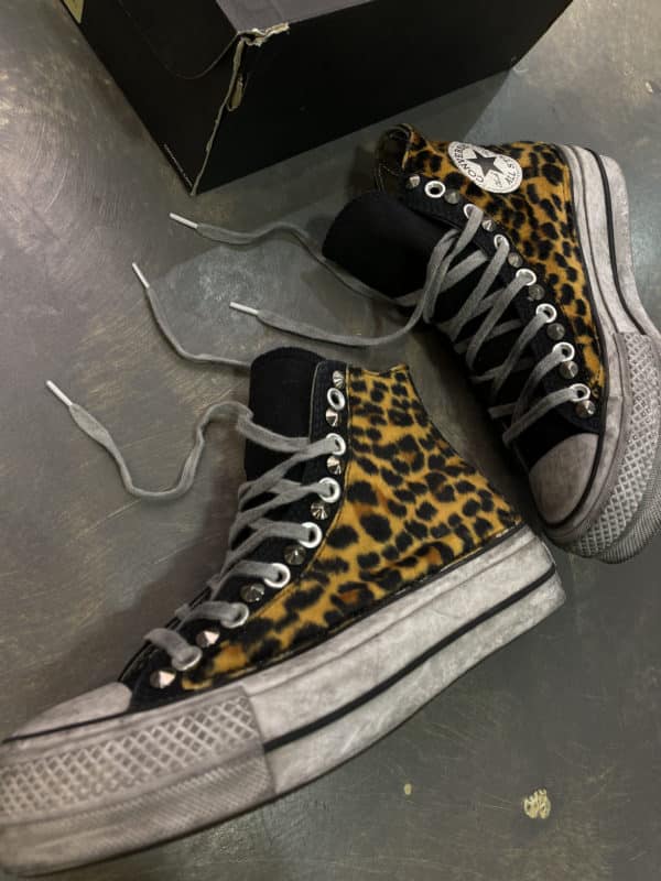 Converse High Platform Ltd Black Last Leo
