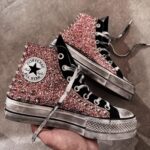 CONVERSE HIGH Platform Black MANHATTAN