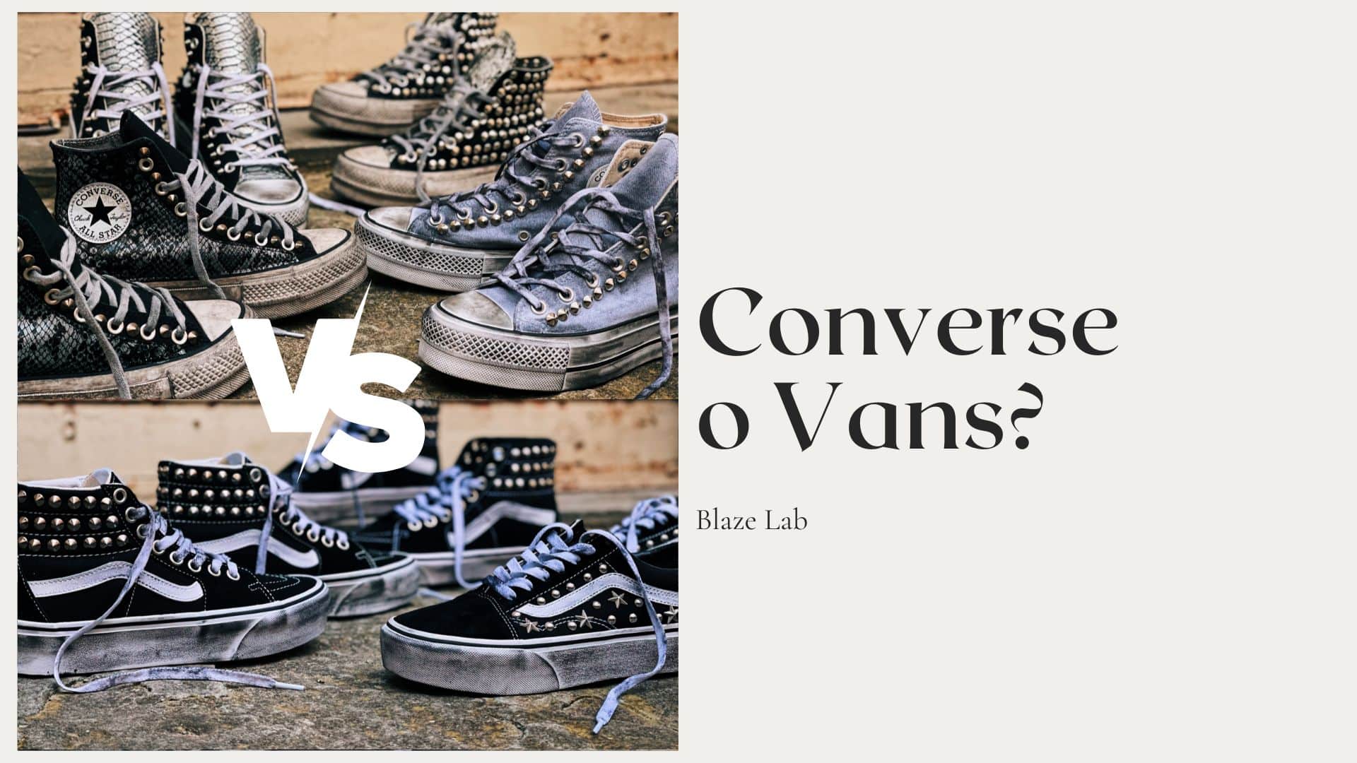 Converse Chuck Taylor o Vans Old Skool?
