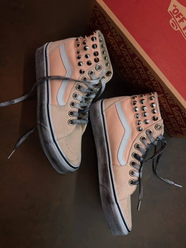 Vans Sk8-Hi Borchie peach 🍑