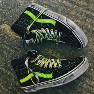 VANS Sk8-Hi Classic Black NEON