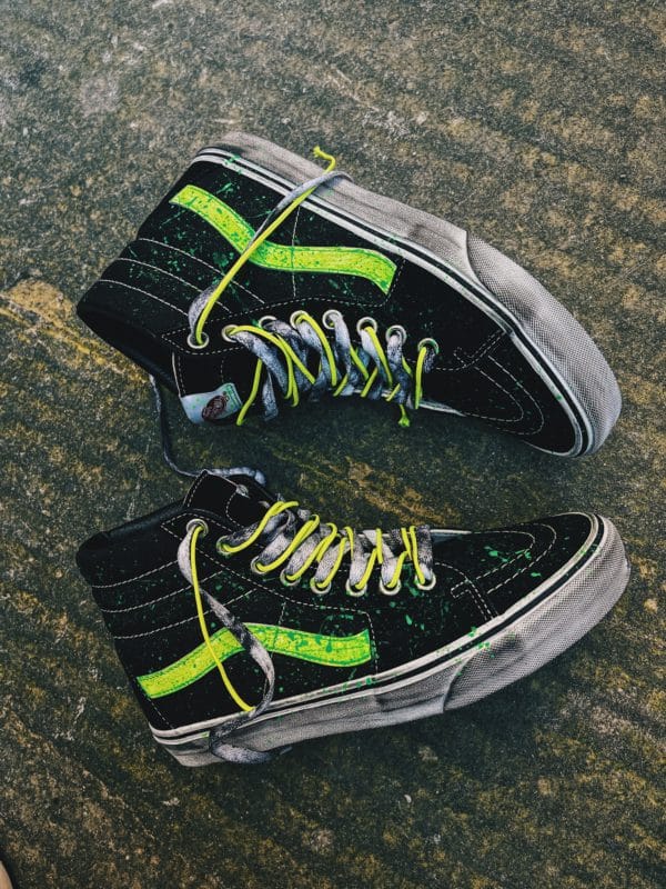 VANS Sk8-Hi Classic Black NEON