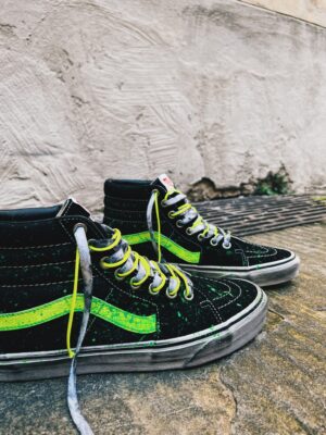 VANS Sk8-Hi Classic Black NEON - immagine 4