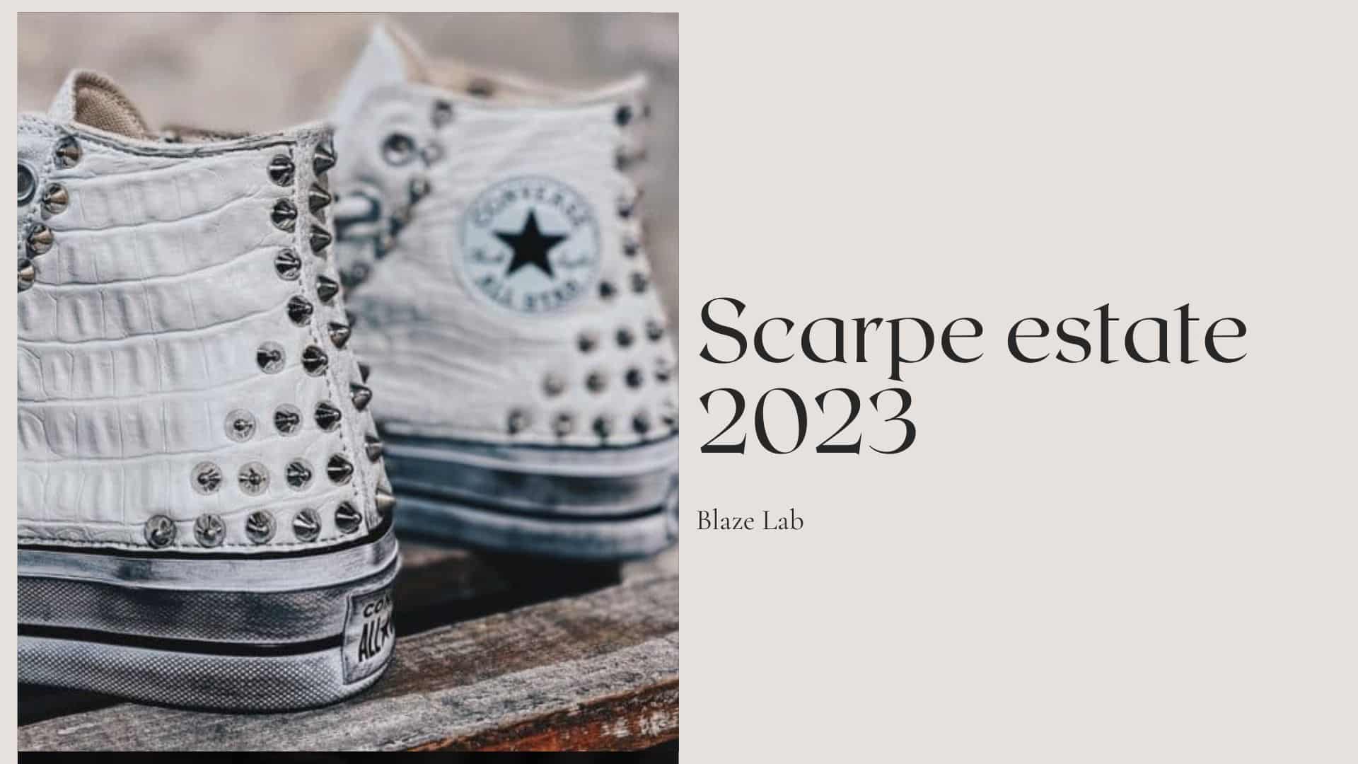 scarpe estate 2023
