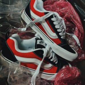 VANS KNU SKOOL True Red / White