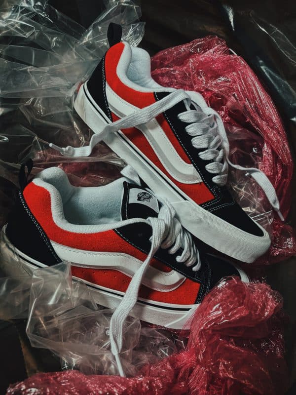 VANS KNU SKOOL True Red / White