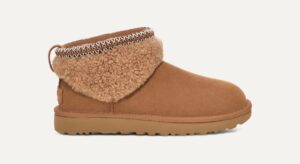 UGG CLASSIC ULTRA MINI MAXI CURLY Chestnut