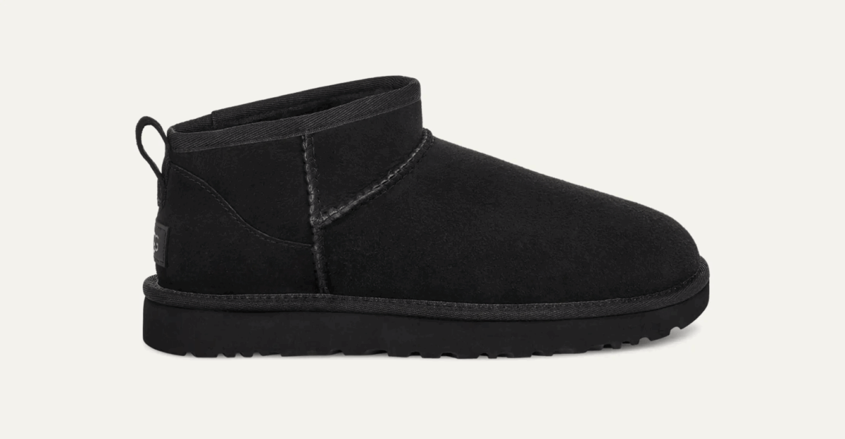 UGG CLASSIC ULTRA MINI Black - immagine 1
