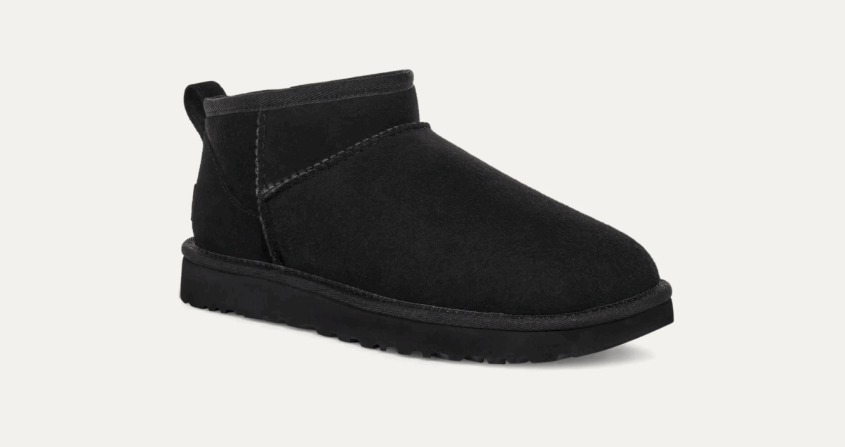 UGG CLASSIC ULTRA MINI Black - immagine 2