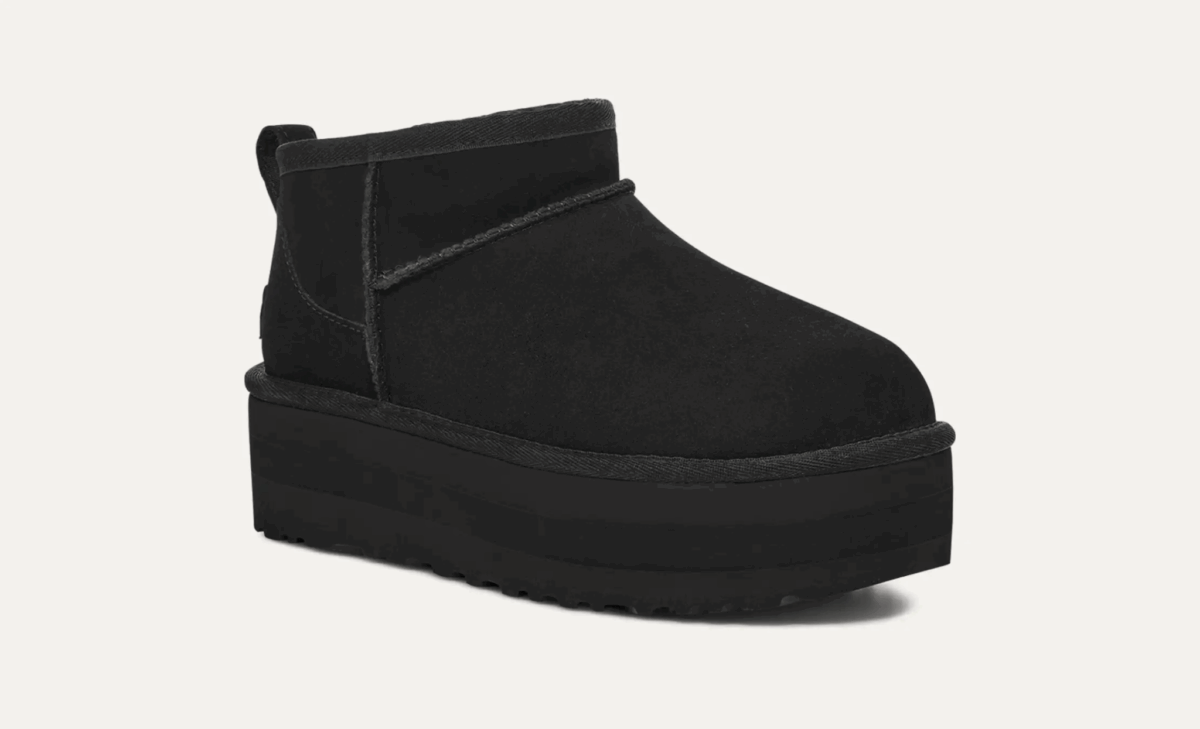 UGG CLASSIC ULTRA MINI PLATFORM Black - immagine 2