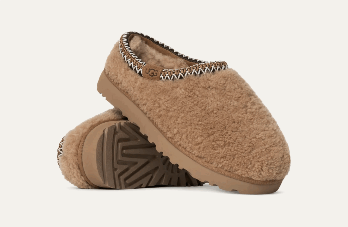 UGG TASMAN MAXI CURLY Chestnut - immagine 3