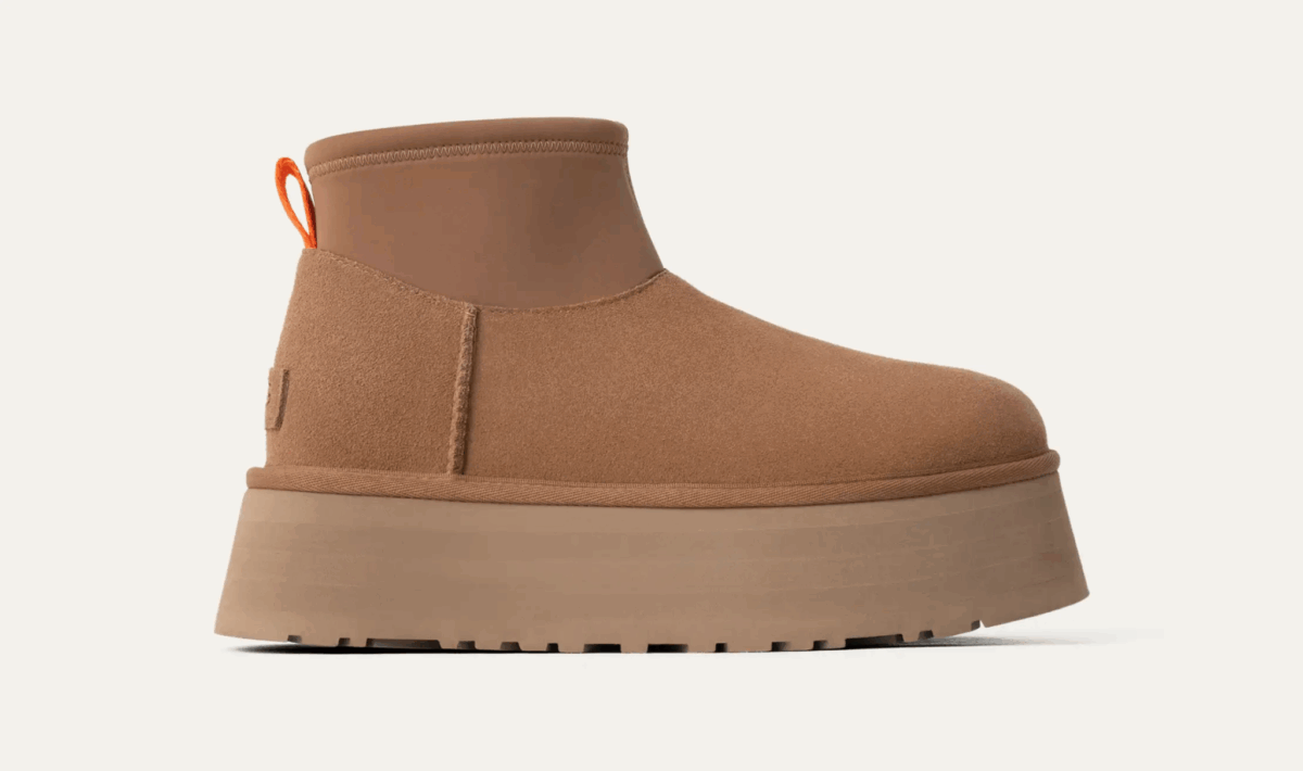 UGG CLASSIC MINI DIPPER Chestnut - immagine 1