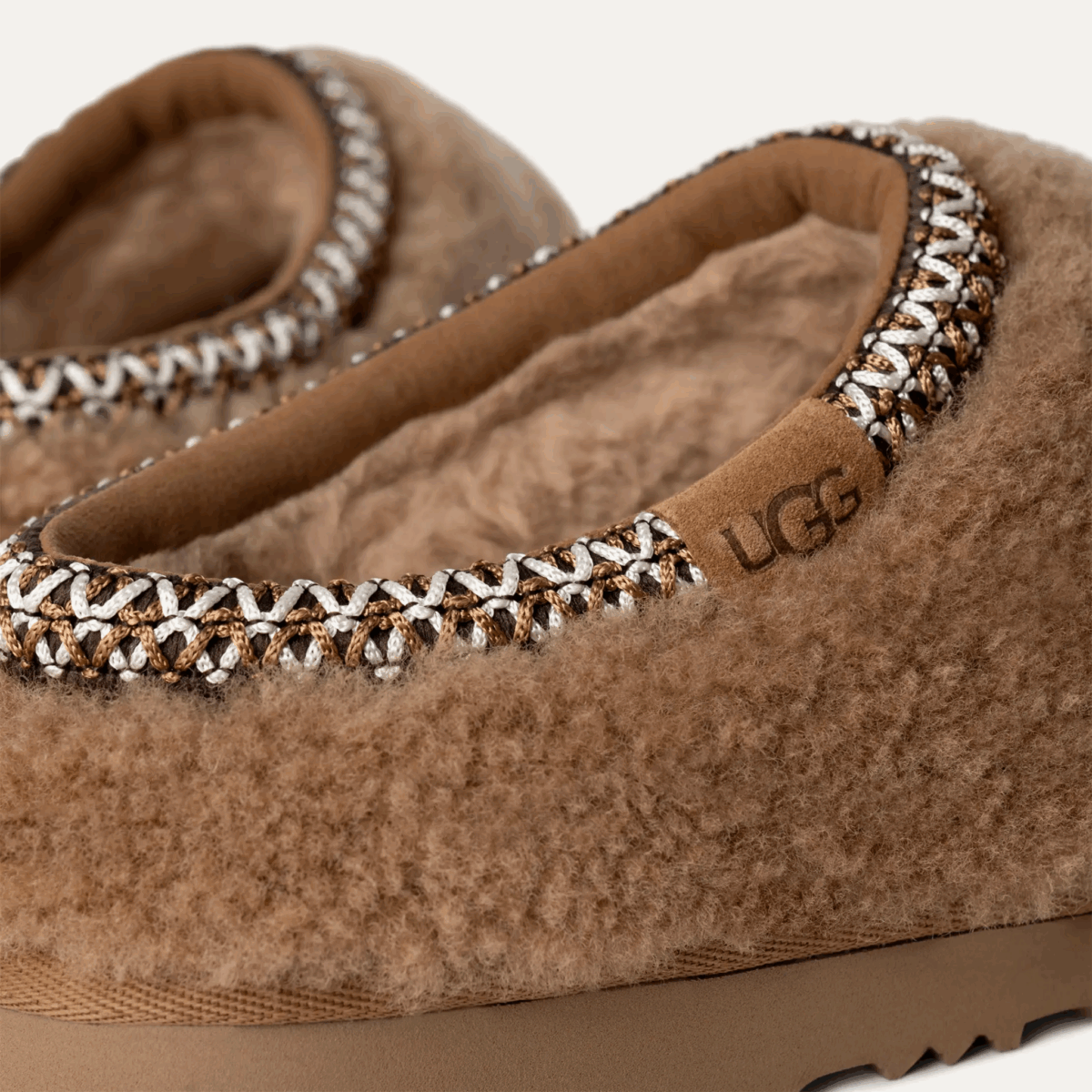 UGG TASMAN MAXI CURLY Chestnut - immagine 4