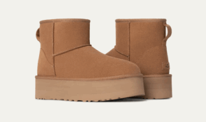 UGG CLASSIC MINI PLATFORM Chestnut - immagine 5