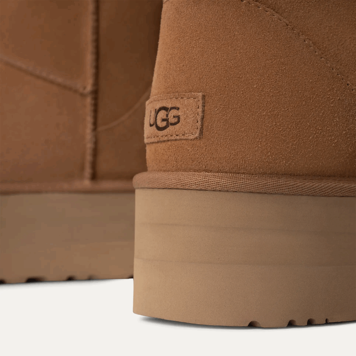 UGG CLASSIC MINI PLATFORM Chestnut - immagine 4