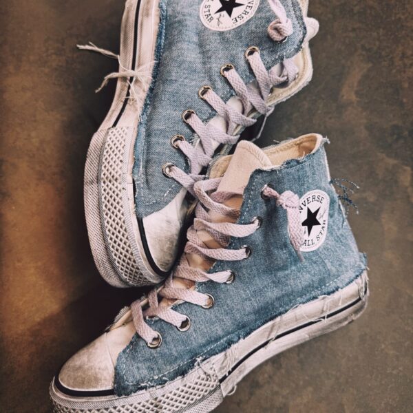 CONVERSE Platform High DENIM LOVE
