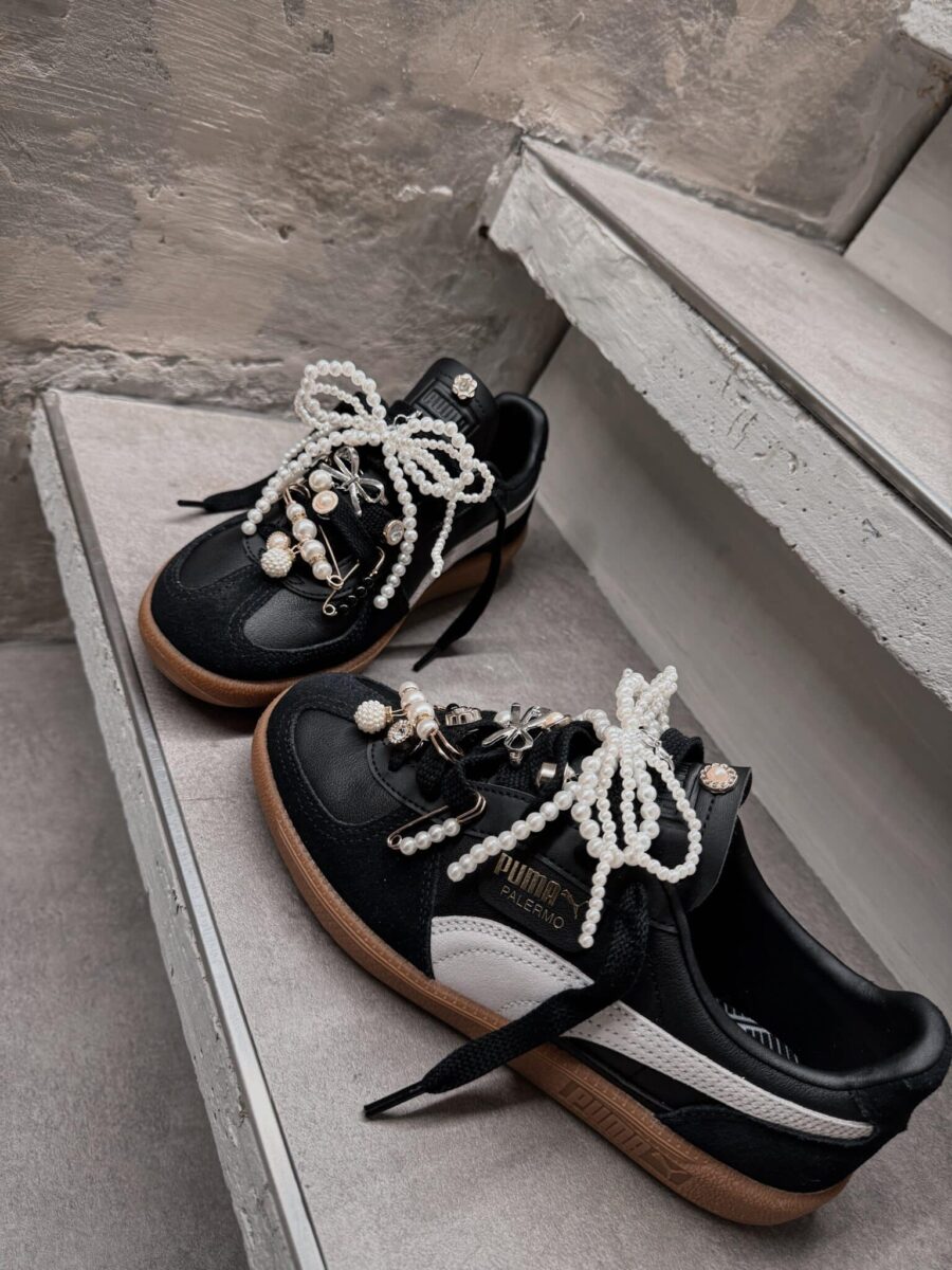 PUMA PALERMO Black Gray Gum CHARMS - immagine 5